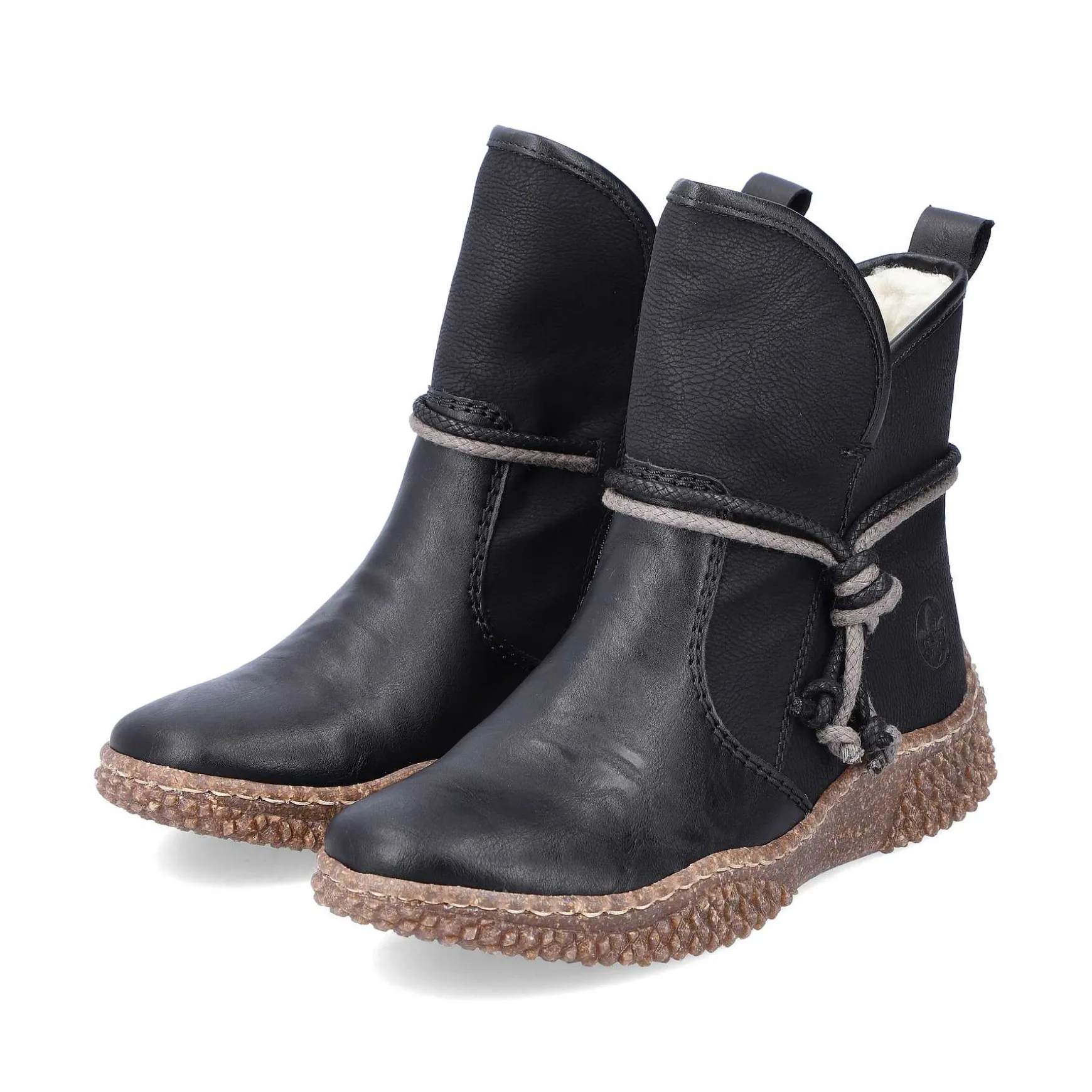 Rieker Women'S Short Boots Jet Black