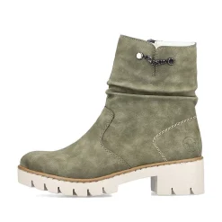 Rieker Women'S Short Boots Leaf Green