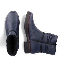 Rieker Women'S Short Boots Navy Blue
