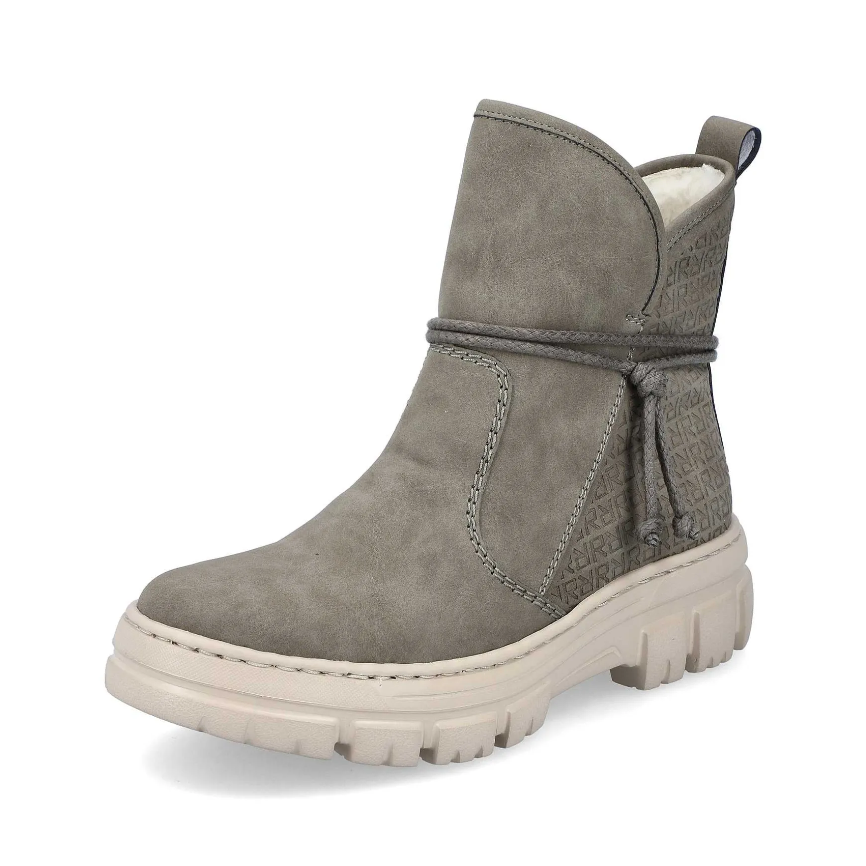 Rieker Women'S Short Boots Gray Green