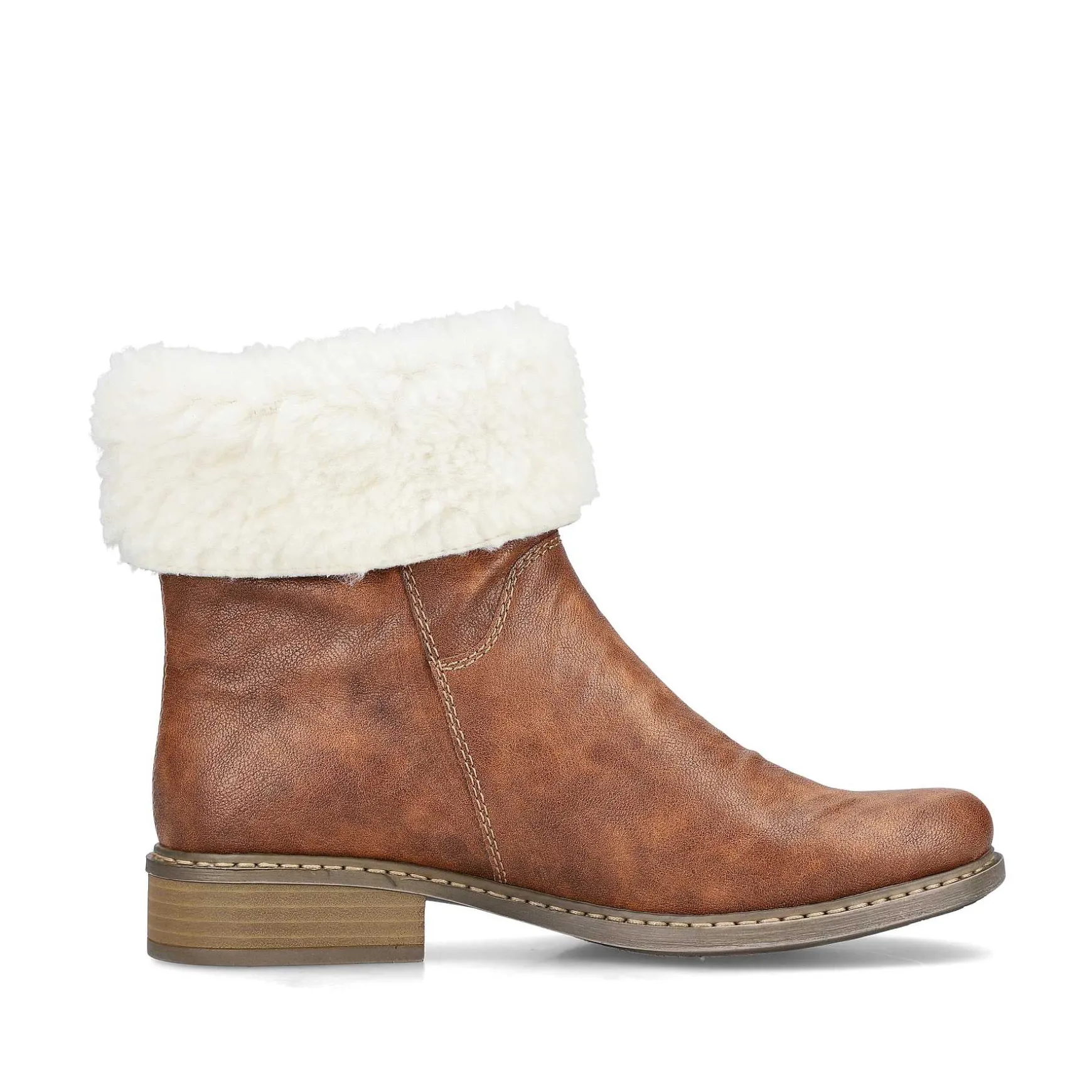 Rieker Women'S Short Boots Chestnut Brown