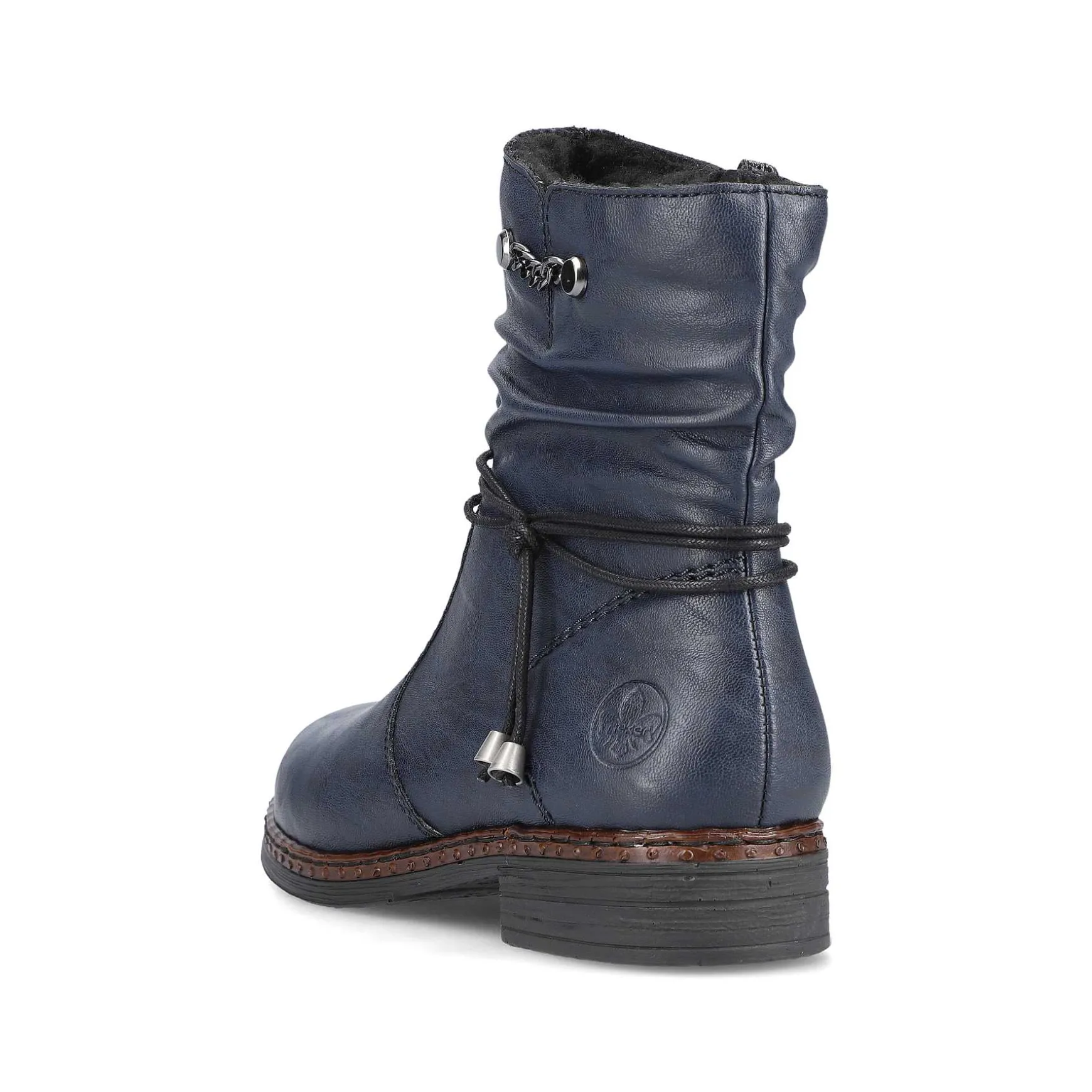 Rieker Women'S Short Boots Navy Blue