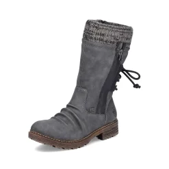 Rieker Women'S Short Boots Granite Gray