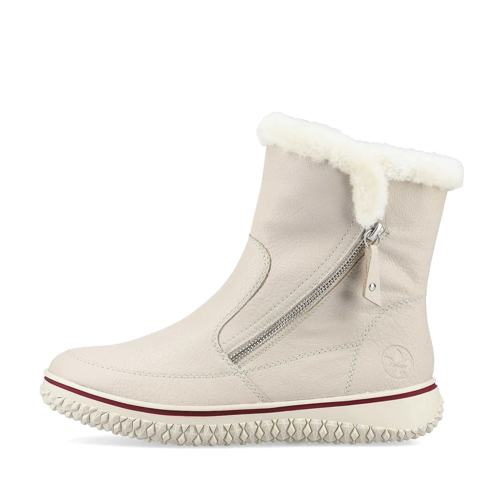 Rieker Women'S Short Boots Cream Beige
