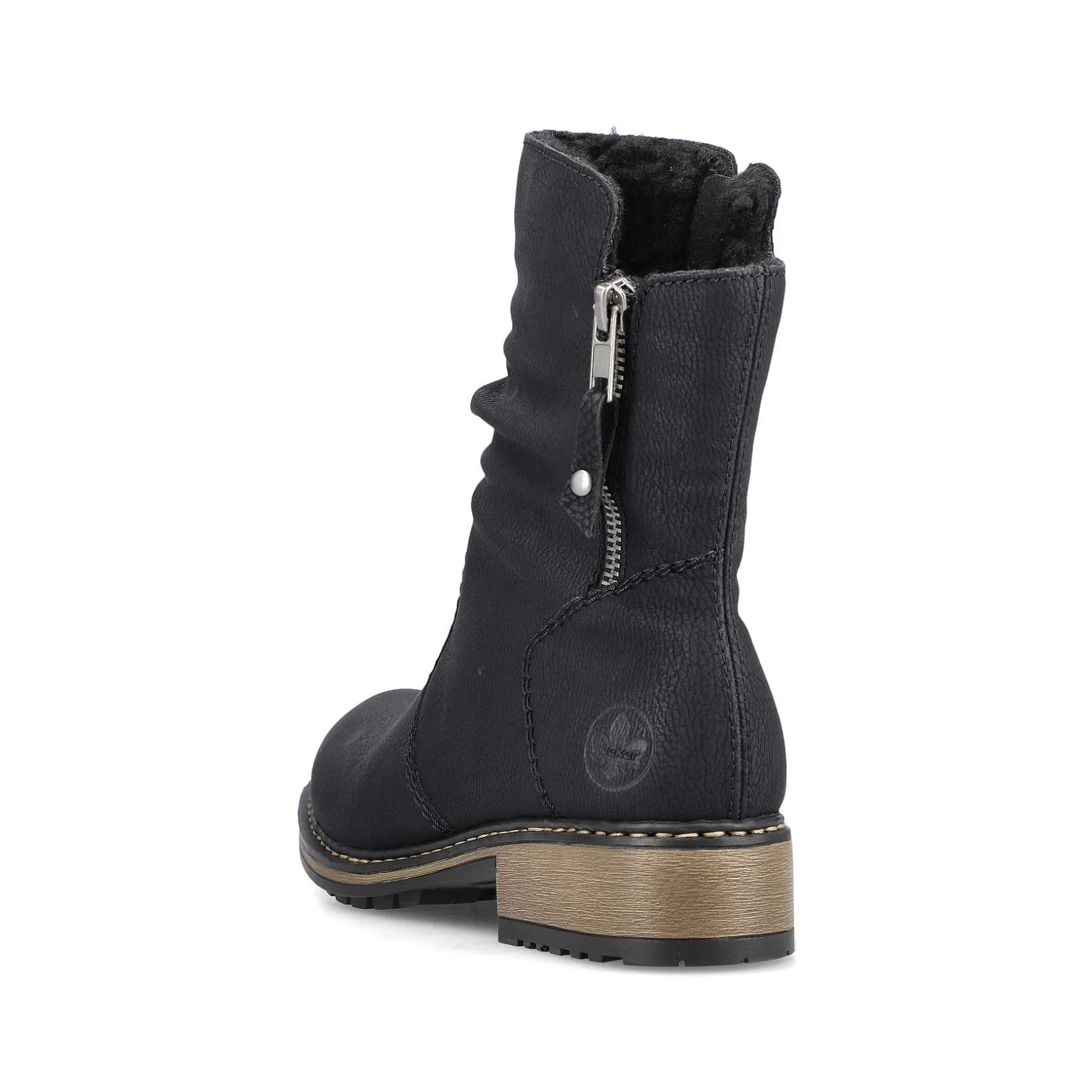 Rieker Women'S Short Boots Graphite Black