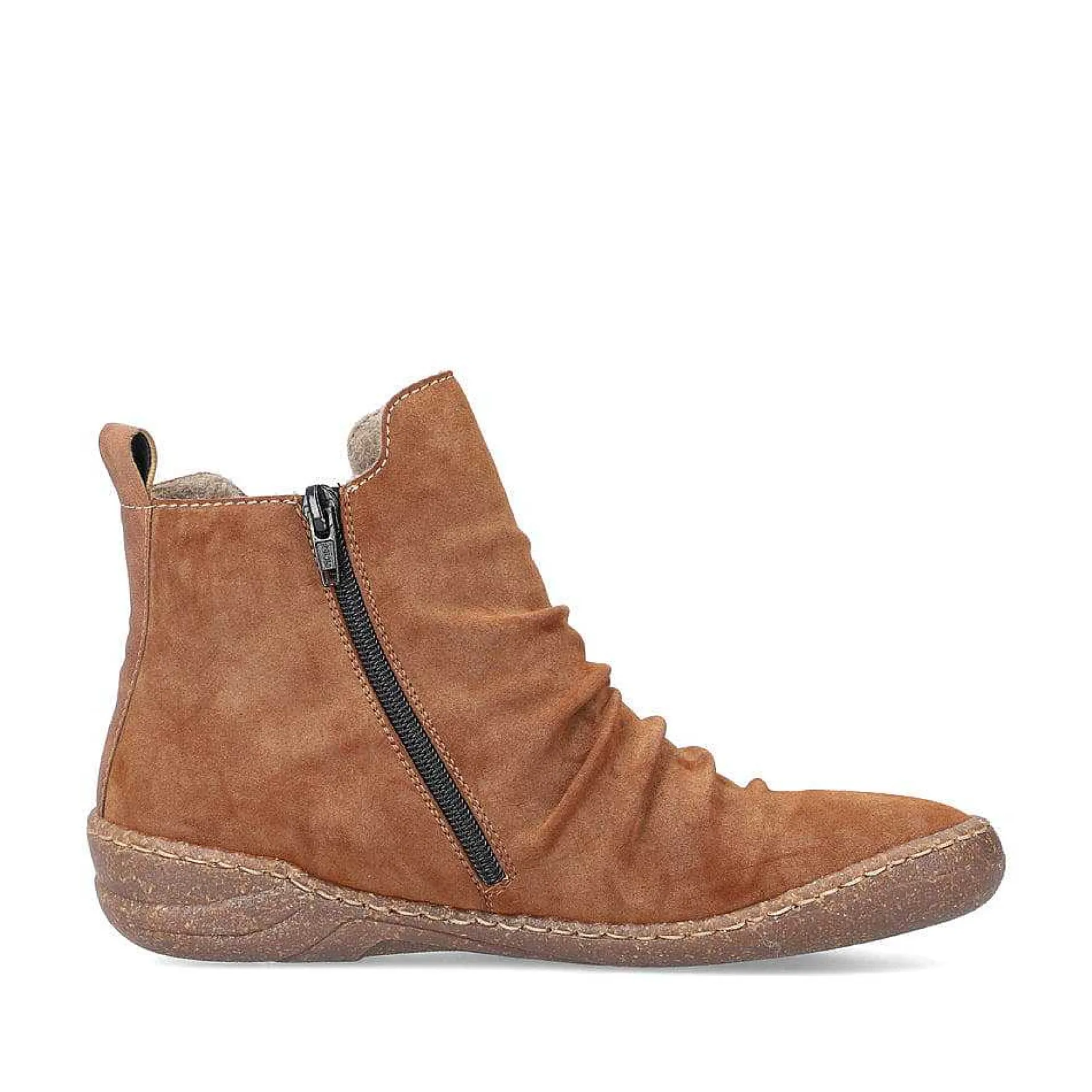Rieker Women'S Short Boots Caramel Brown