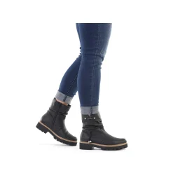 Rieker Women'S Short Boots Jet Black