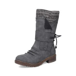 Rieker Women'S Short Boots Anthracite