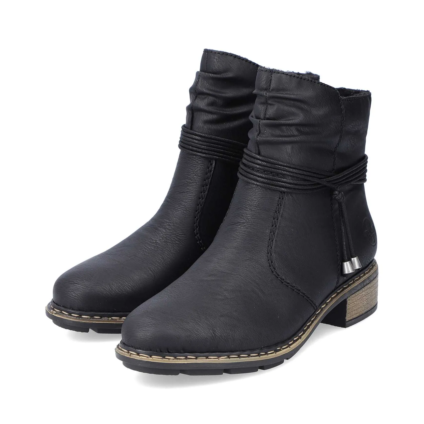 Rieker Women'S Short Boots Jet Black