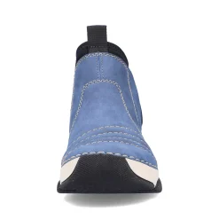 Rieker Women'S Short Boots Blue Gray