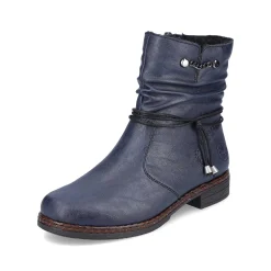 Rieker Women'S Short Boots Navy Blue