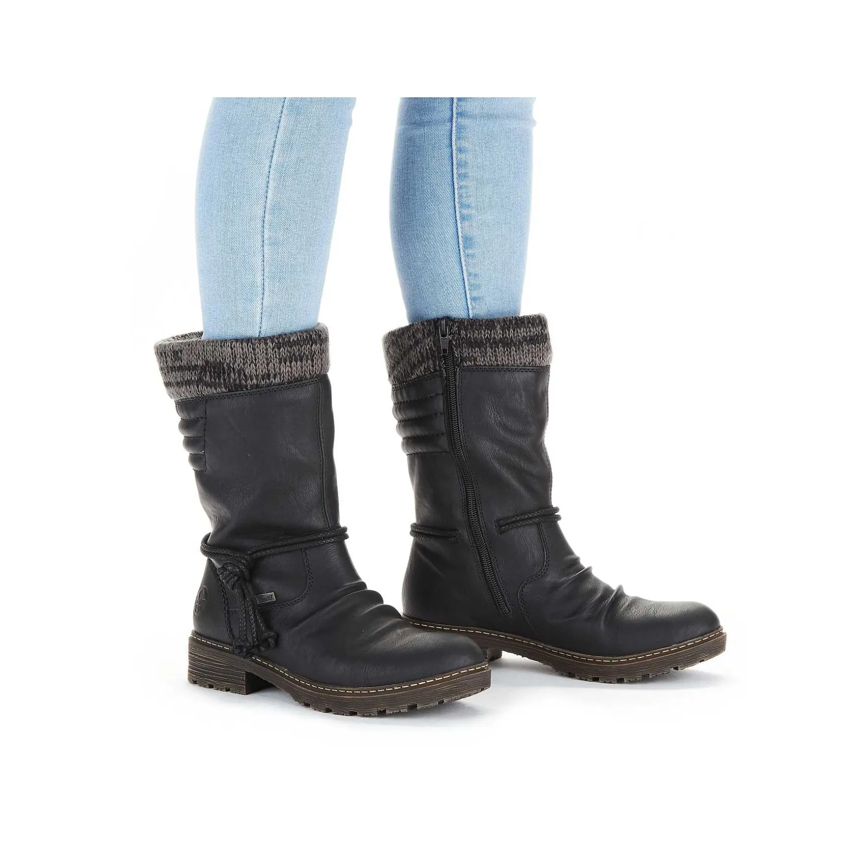 Rieker Women'S Short Boots Jet Black
