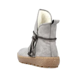Rieker Women'S Short Boots Silver Gray