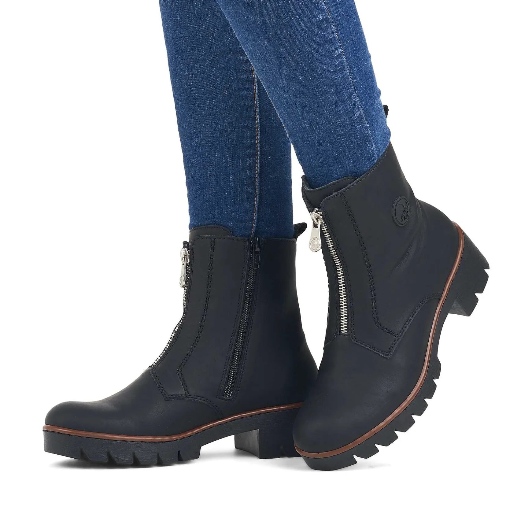 Rieker Women'S Short Boots Jet Black