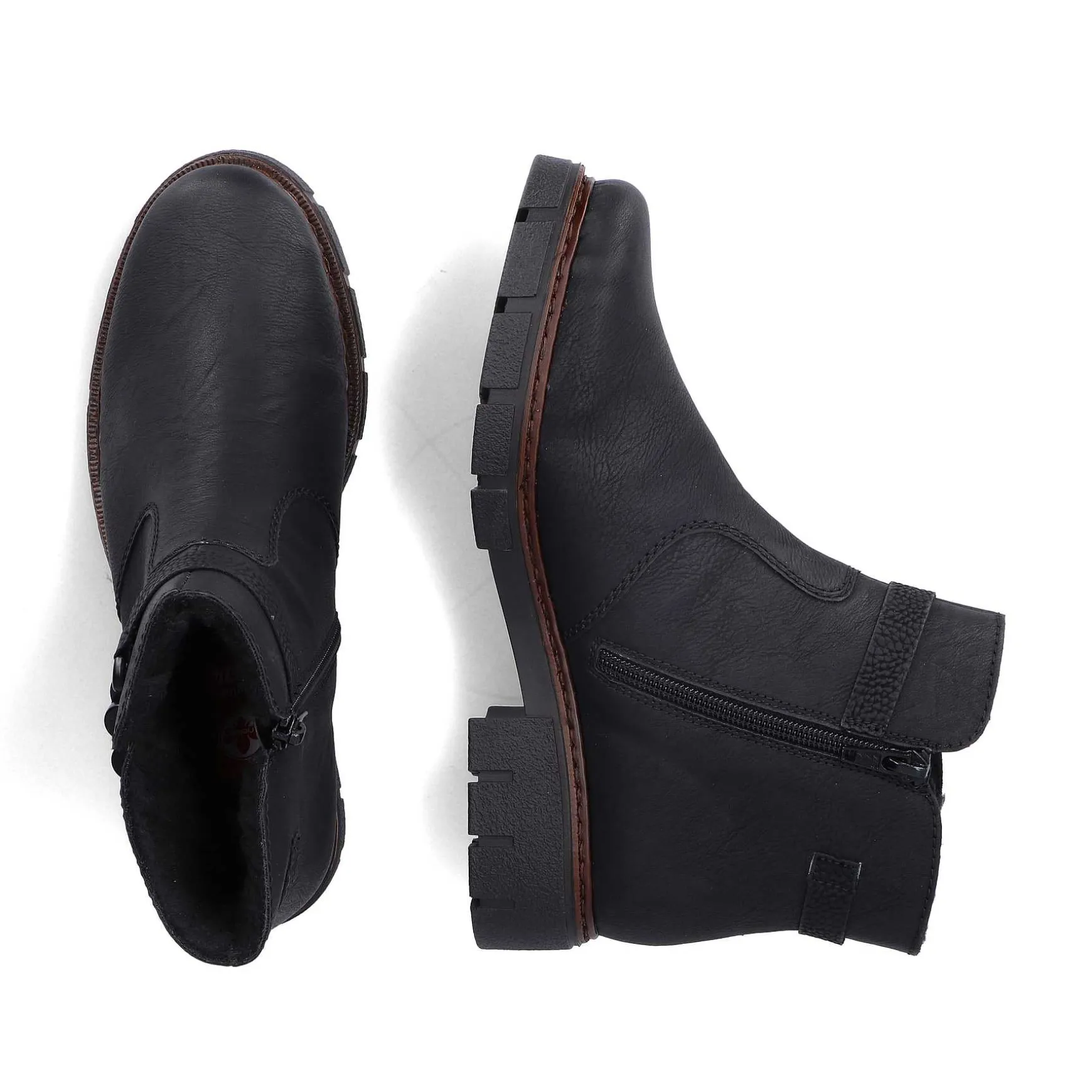 Rieker Women'S Short Boots Night Black