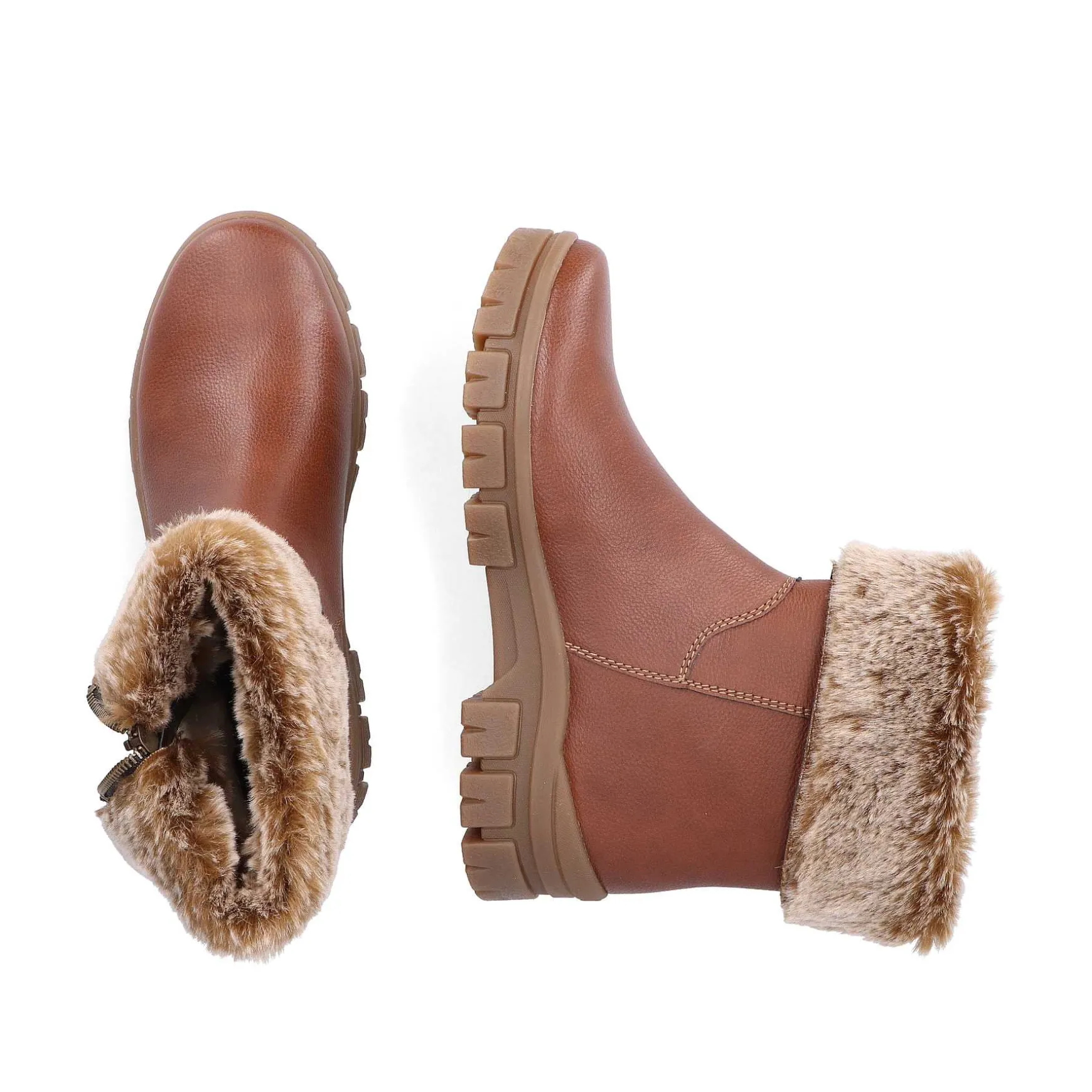 Rieker Women'S Short Boots Noisette