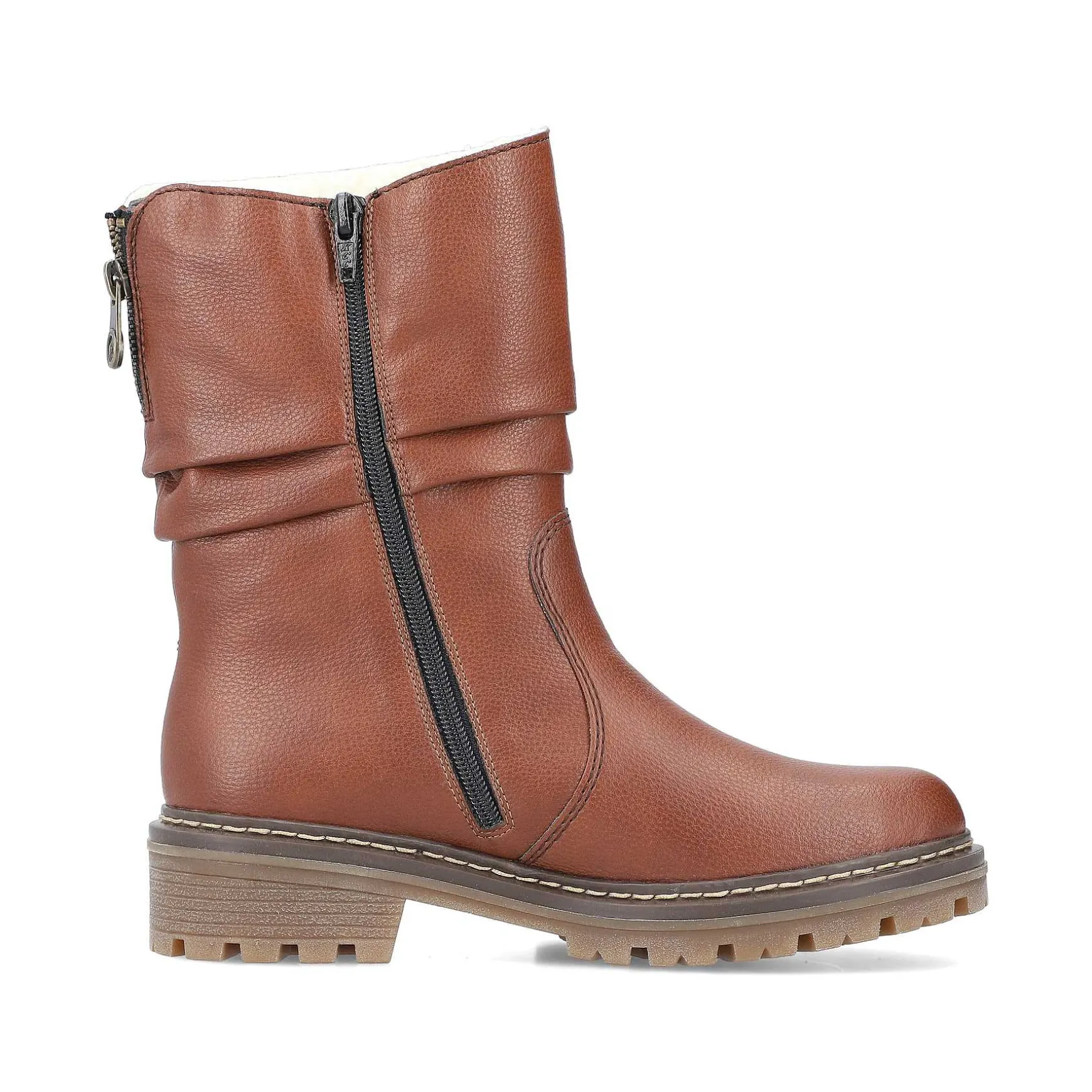 Rieker Women'S Short Boots Copper Brown