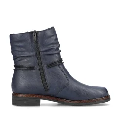 Rieker Women'S Short Boots Navy Blue