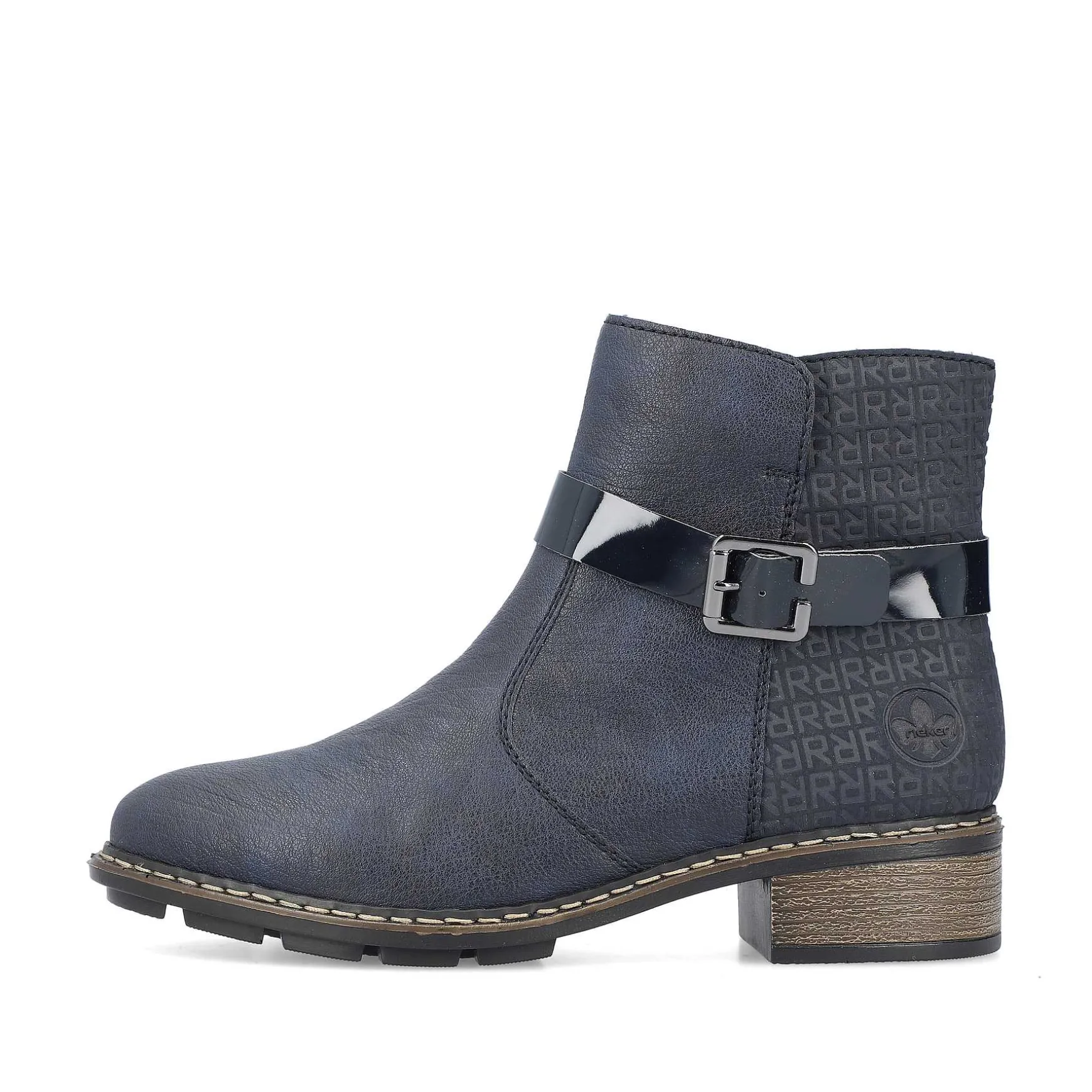 Rieker Women'S Short Boots Azure Blue