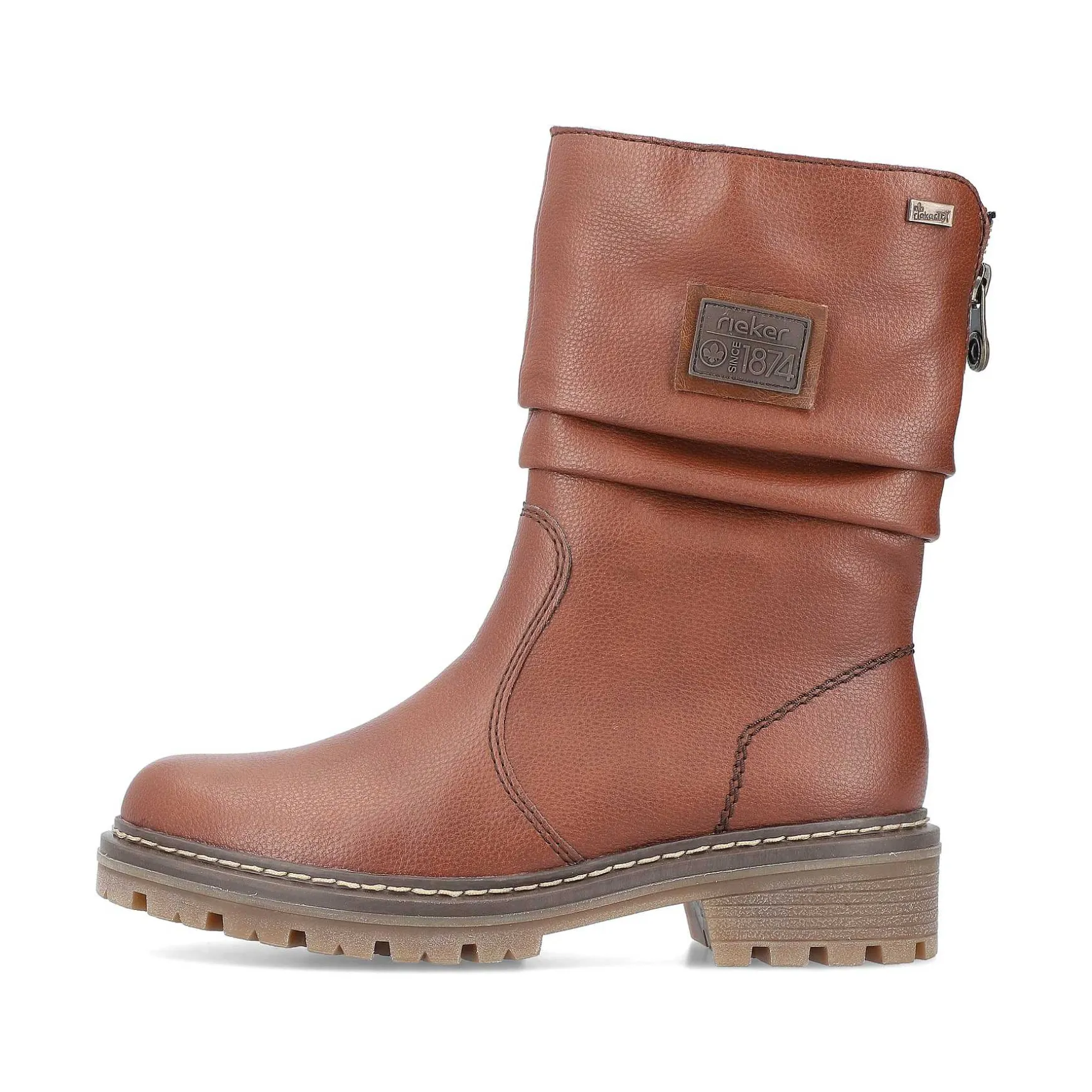 Rieker Women'S Short Boots Copper Brown