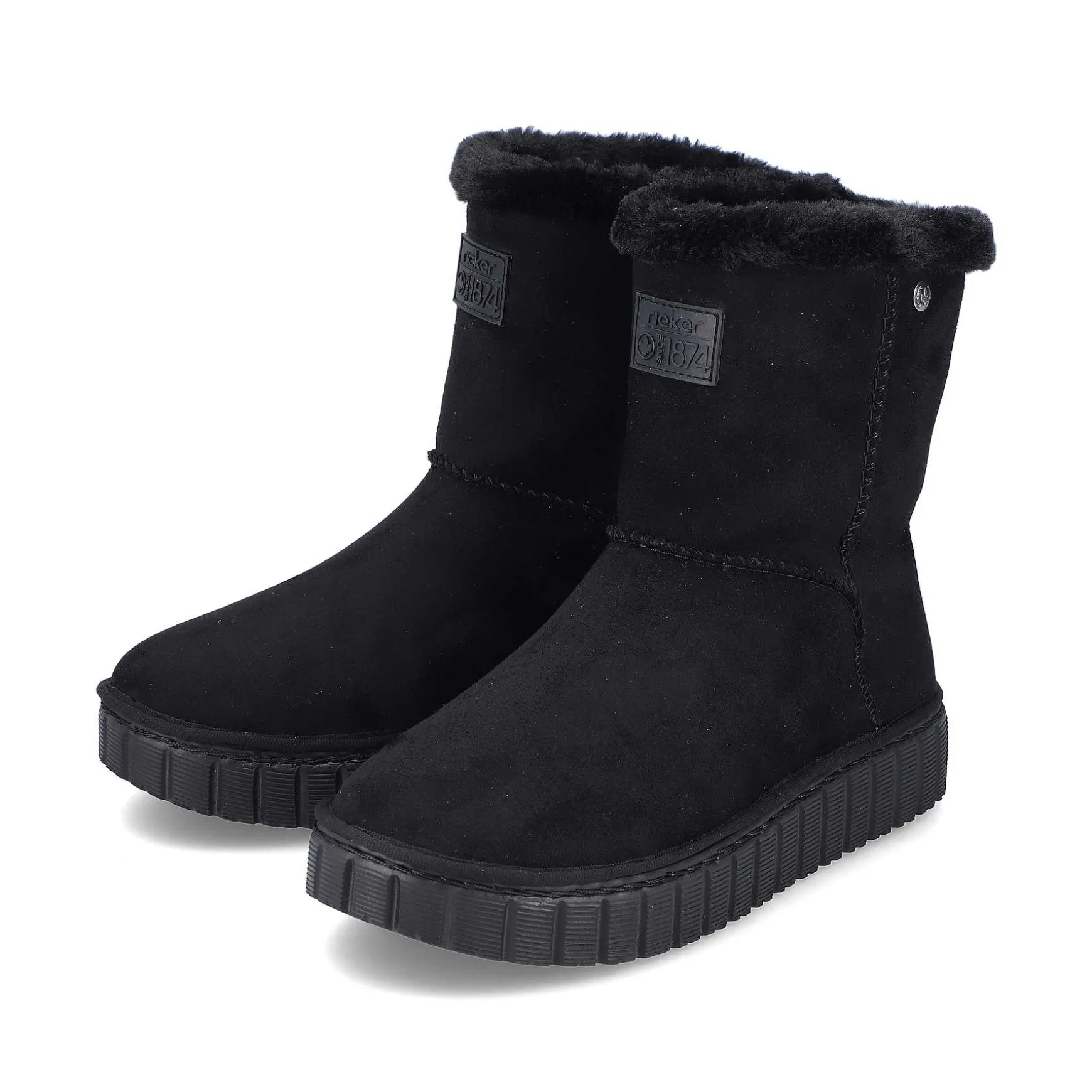 Rieker Women'S Short Boots Jet Black