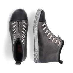 Rieker Women'S Short Boots Graphite Gray