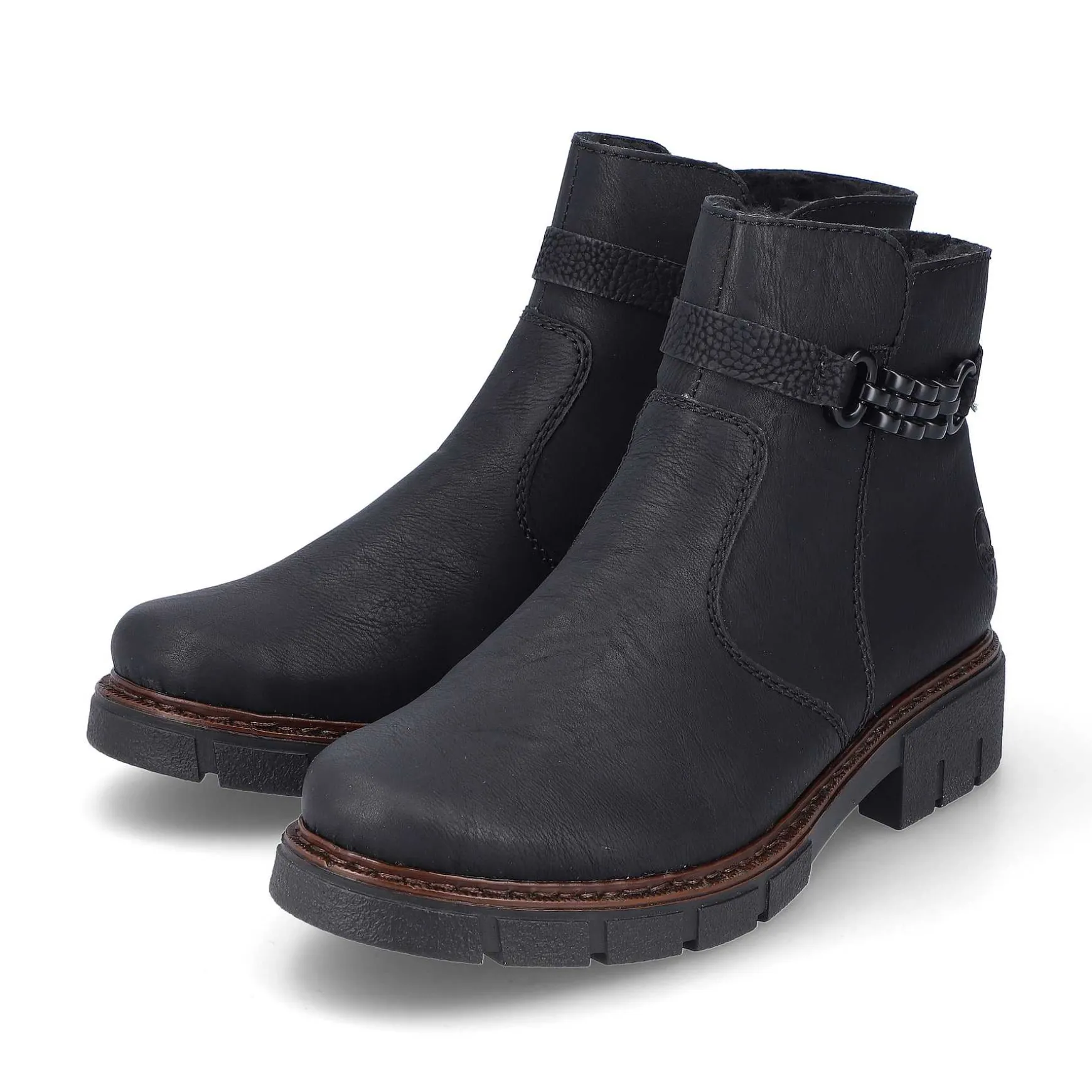 Rieker Women'S Short Boots Night Black