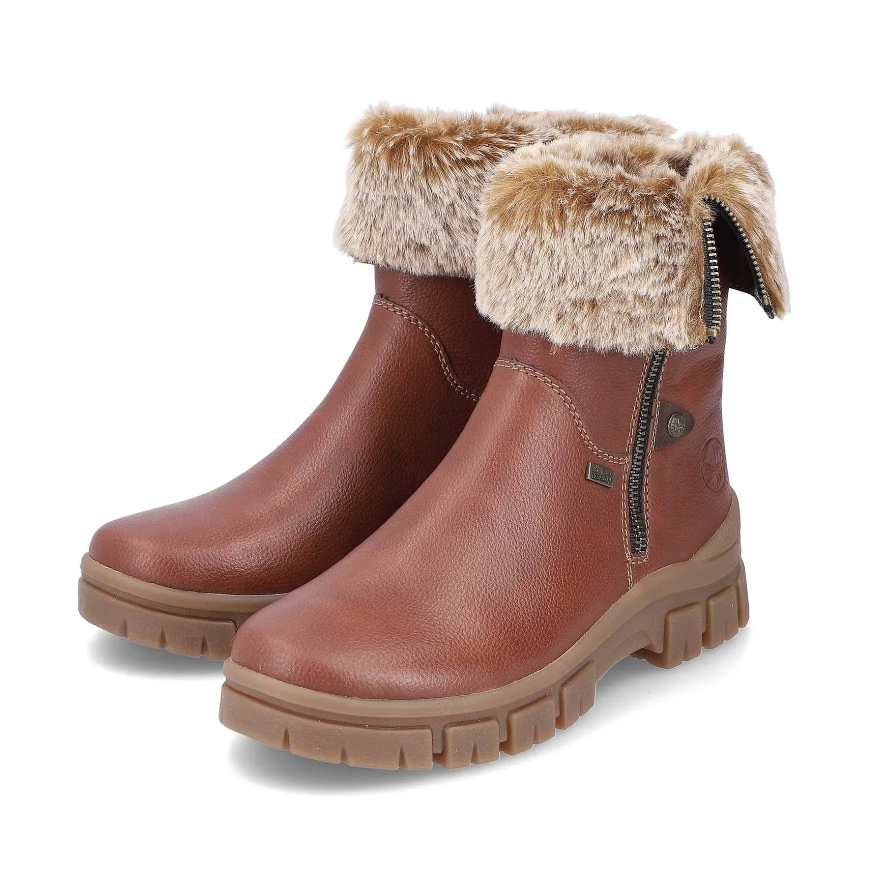 Rieker Women'S Short Boots Noisette