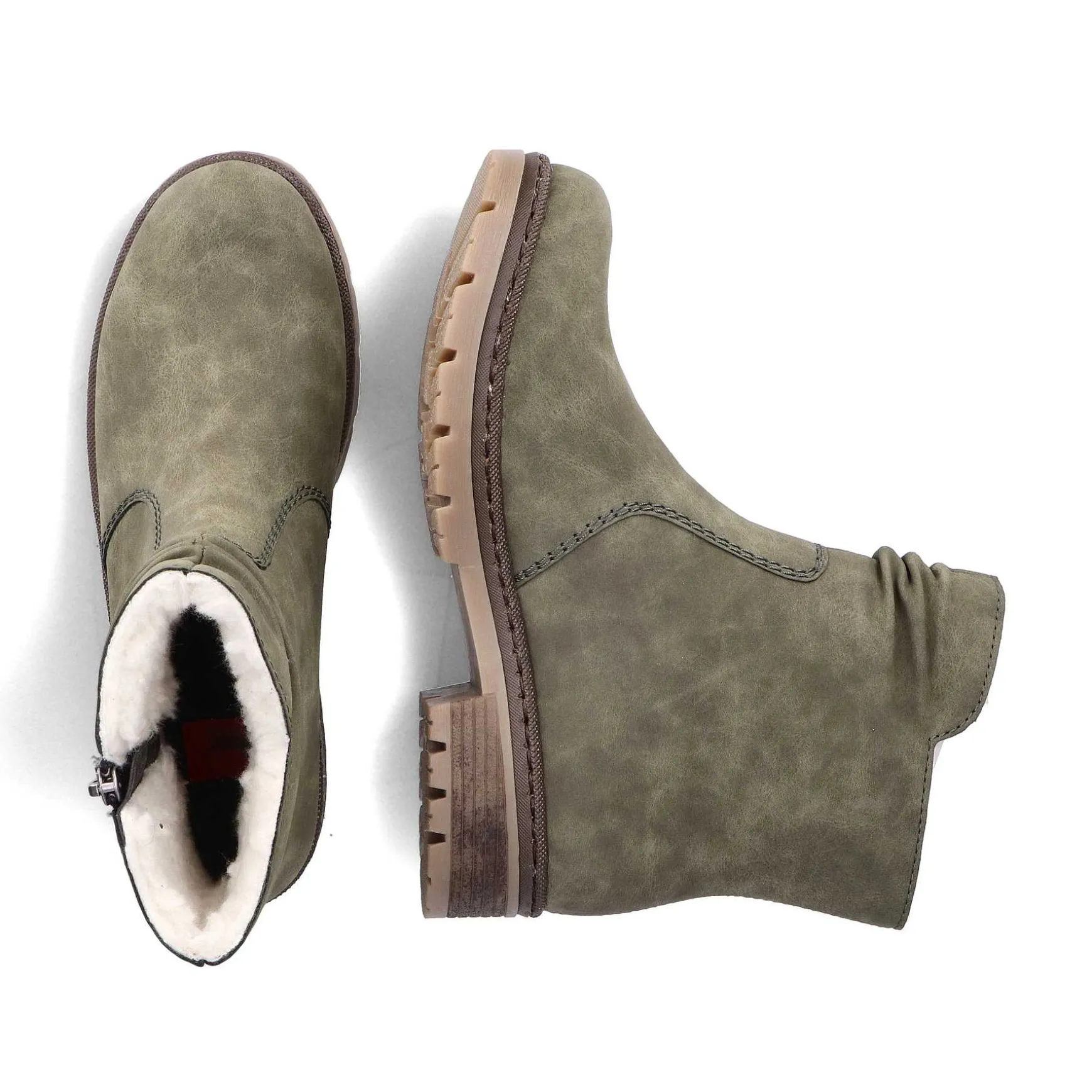 Rieker Women'S Short Boots Leaf Green