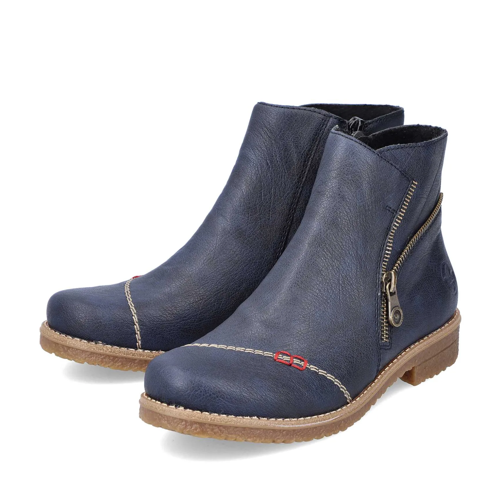 Rieker Women'S Short Boots Navy Blue