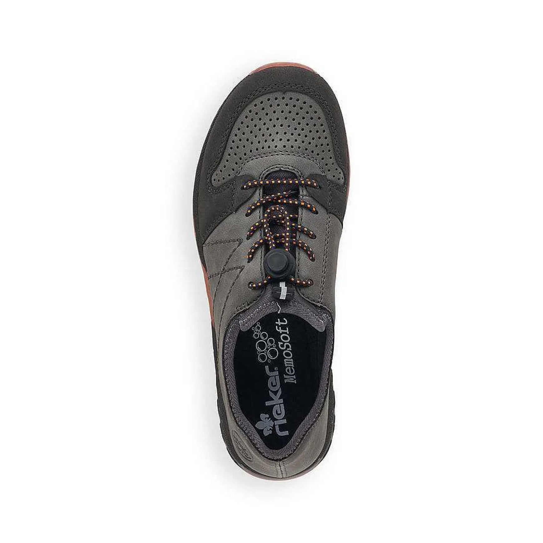 Rieker Women'S Slippers Asphalt Gray