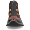 Rieker Women'S Slippers Black And Wine Red