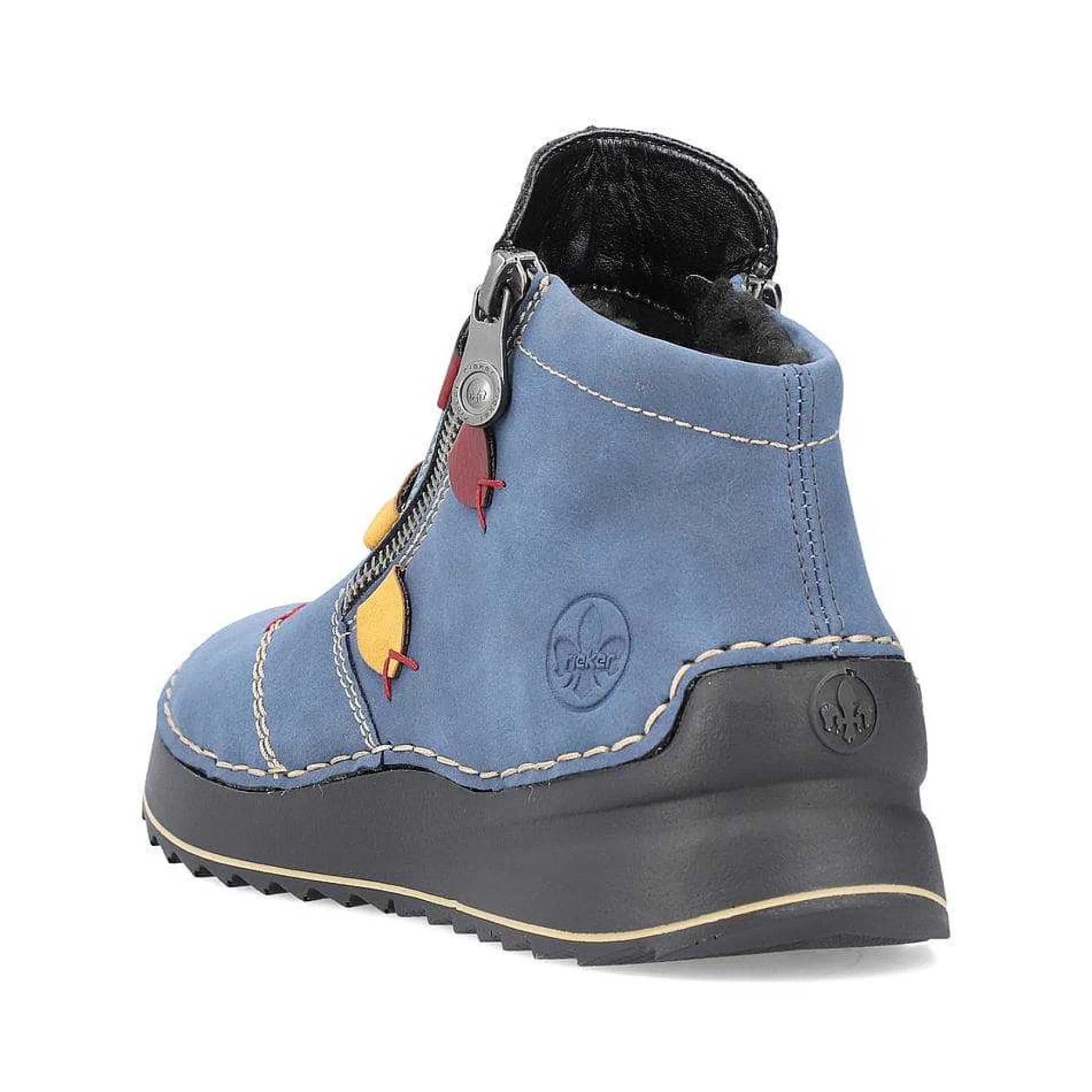 Rieker Women'S Slippers Blue Gray