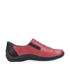 Rieker Women'S Slippers Burgundy Red
