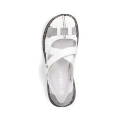 Rieker Women'S Slippers Crystal White
