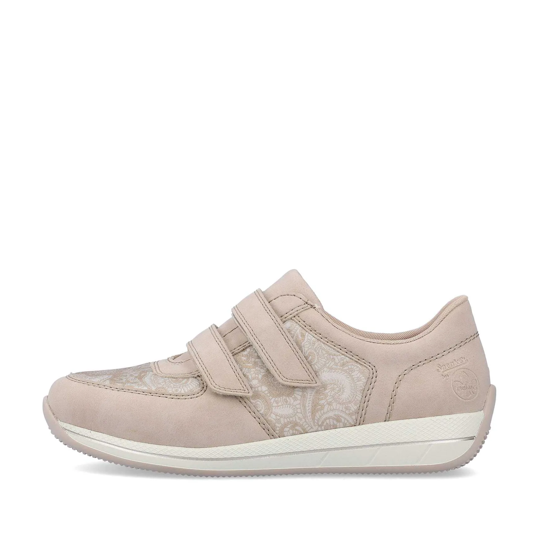 Rieker Women'S Slippers Cream Beige
