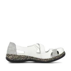 Rieker Women'S Slippers Crystal White