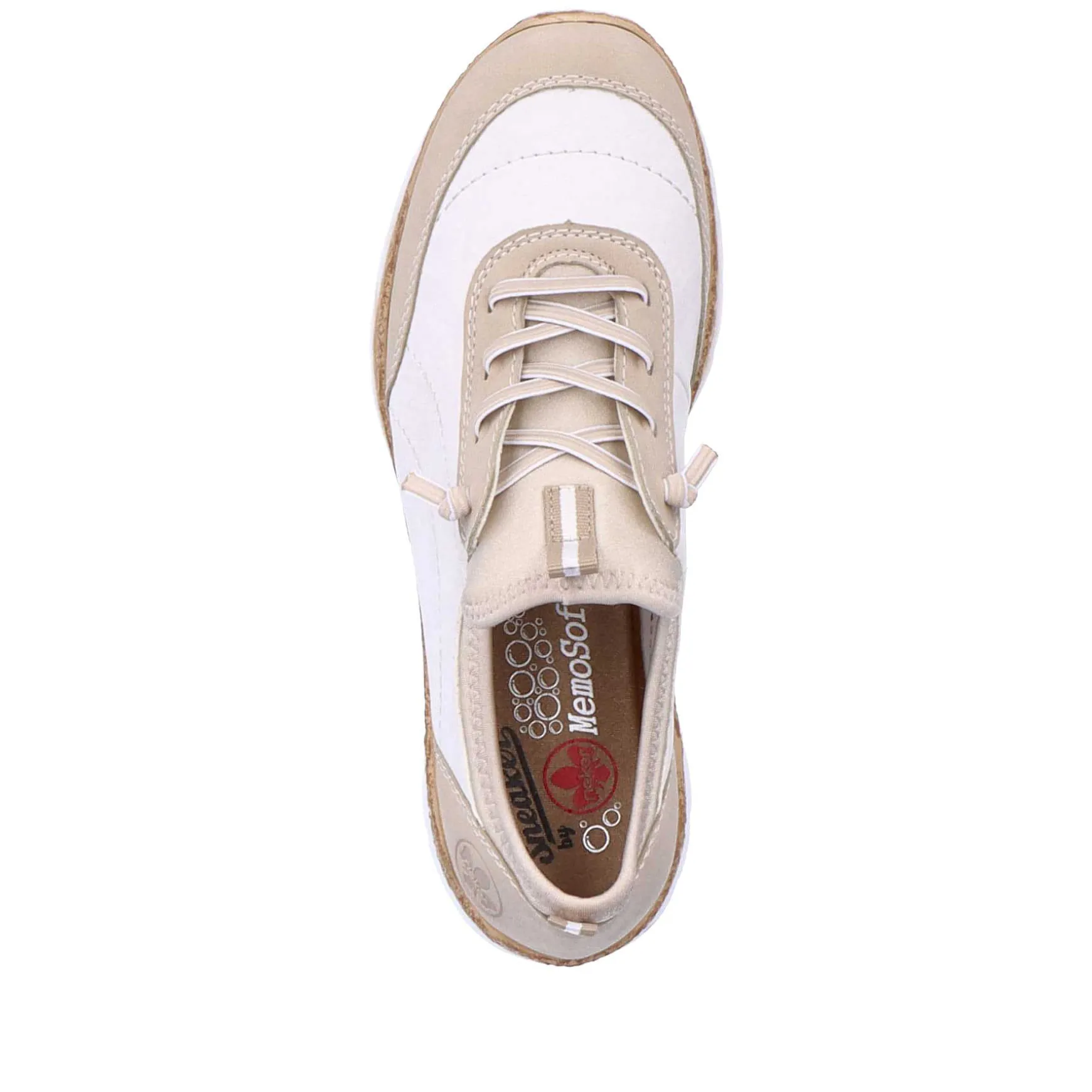 Rieker Women'S Slippers Cream White