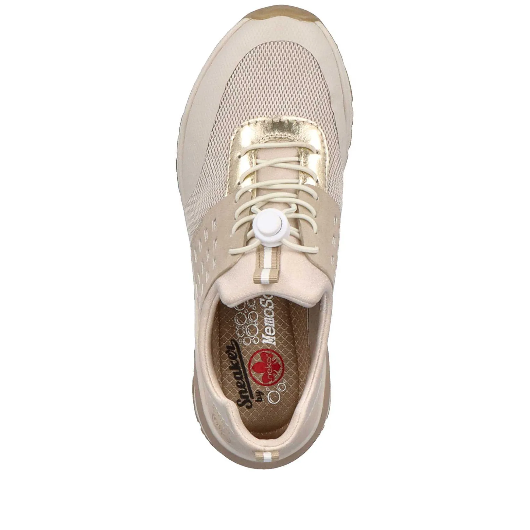 Rieker Women'S Slippers Cream Beige