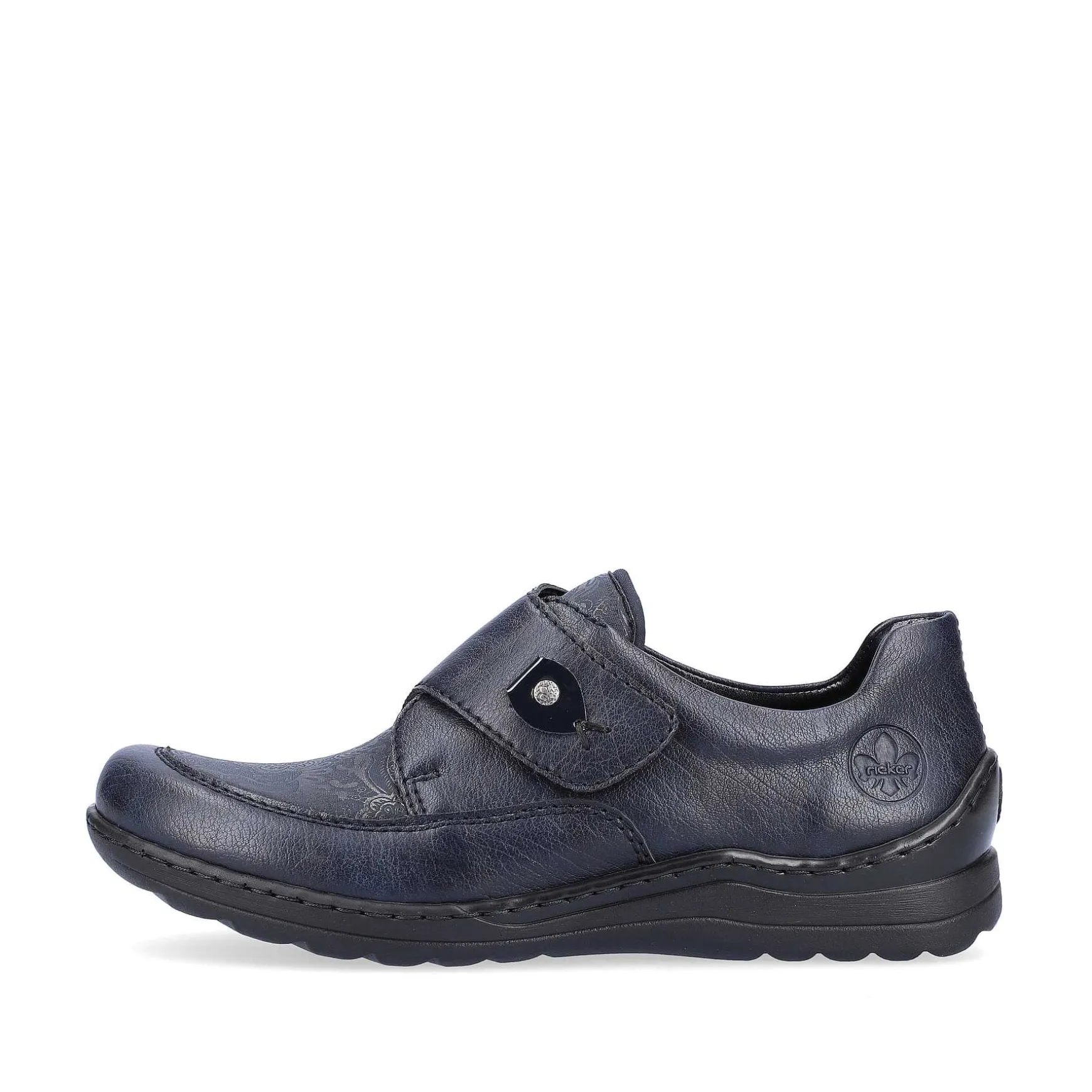 Rieker Women'S Slippers Dark Blue
