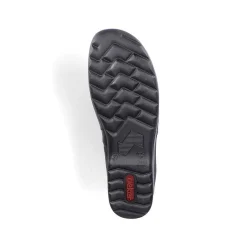 Rieker Women'S Slippers Glossy Black