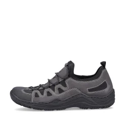 Rieker Women'S Slippers Granite Gray