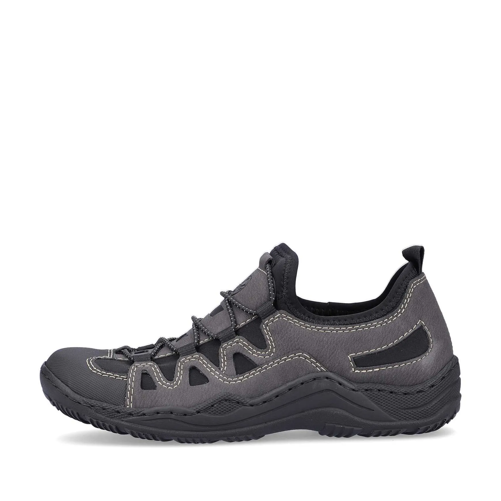 Rieker Women'S Slippers Granite Gray