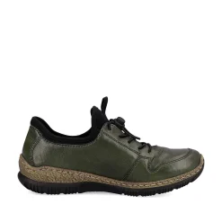 Rieker Women'S Slippers Grey-Green-Black