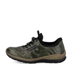 Rieker Women'S Slippers Grey-Green-Black