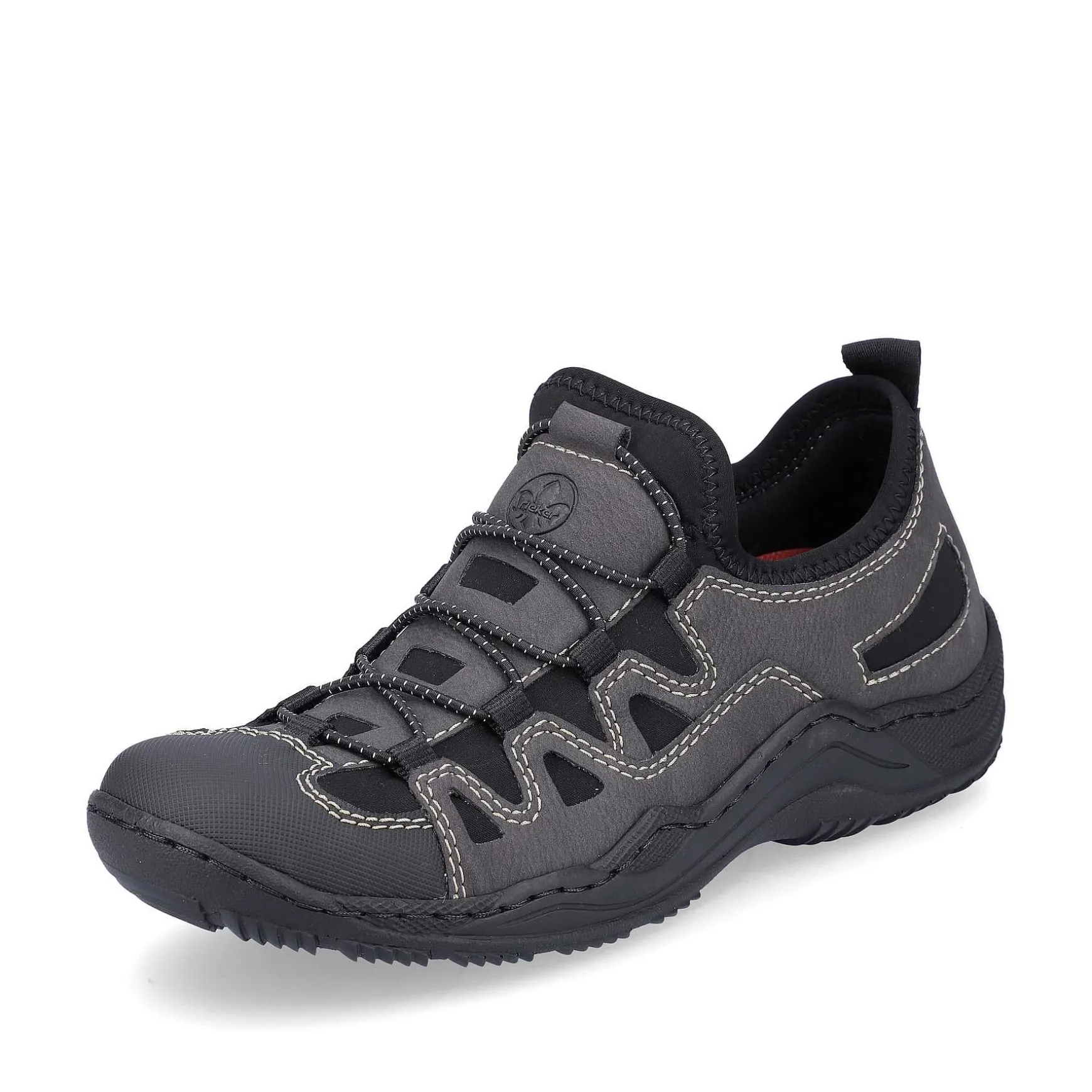 Rieker Women'S Slippers Granite Gray