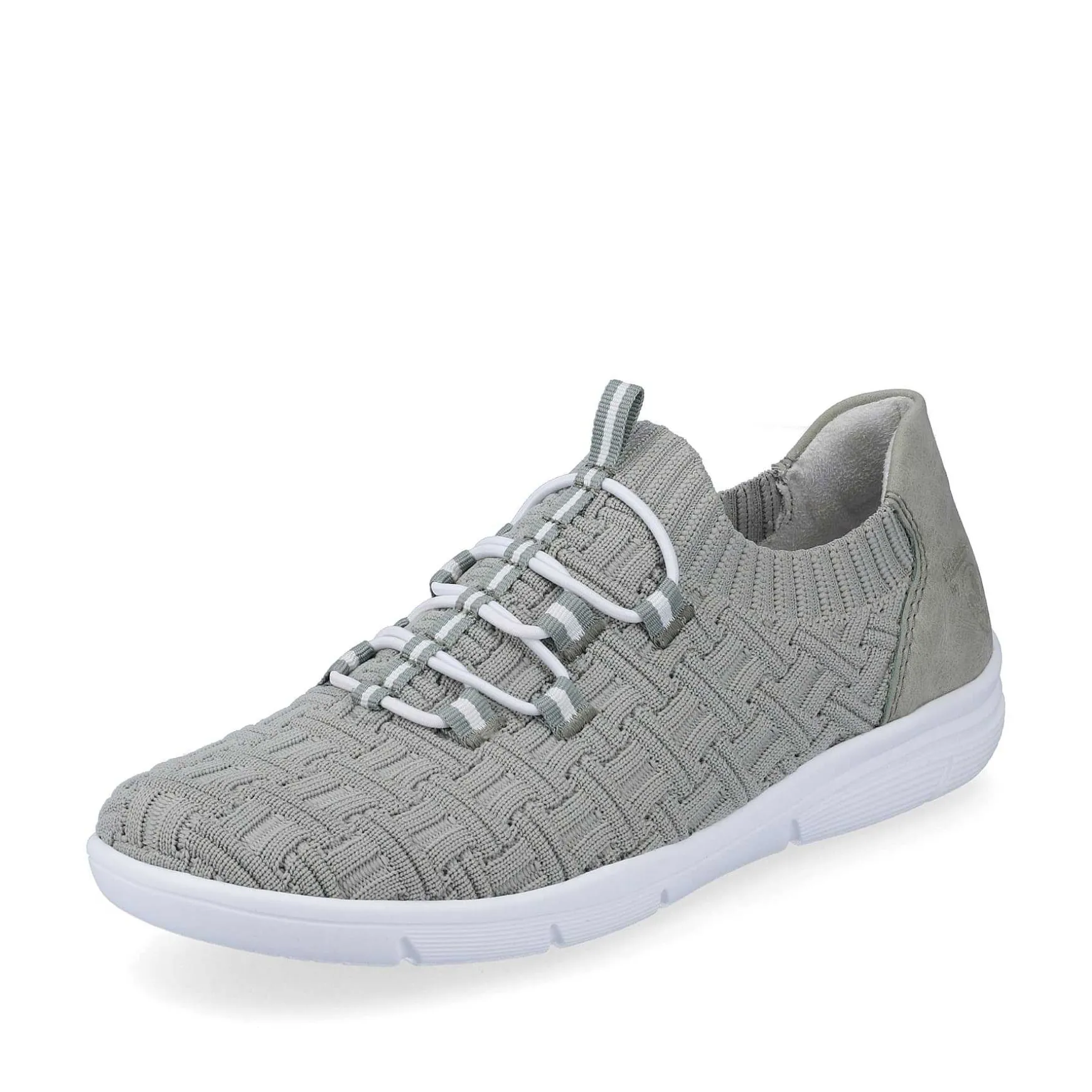 Rieker Women'S Slippers Green Grey