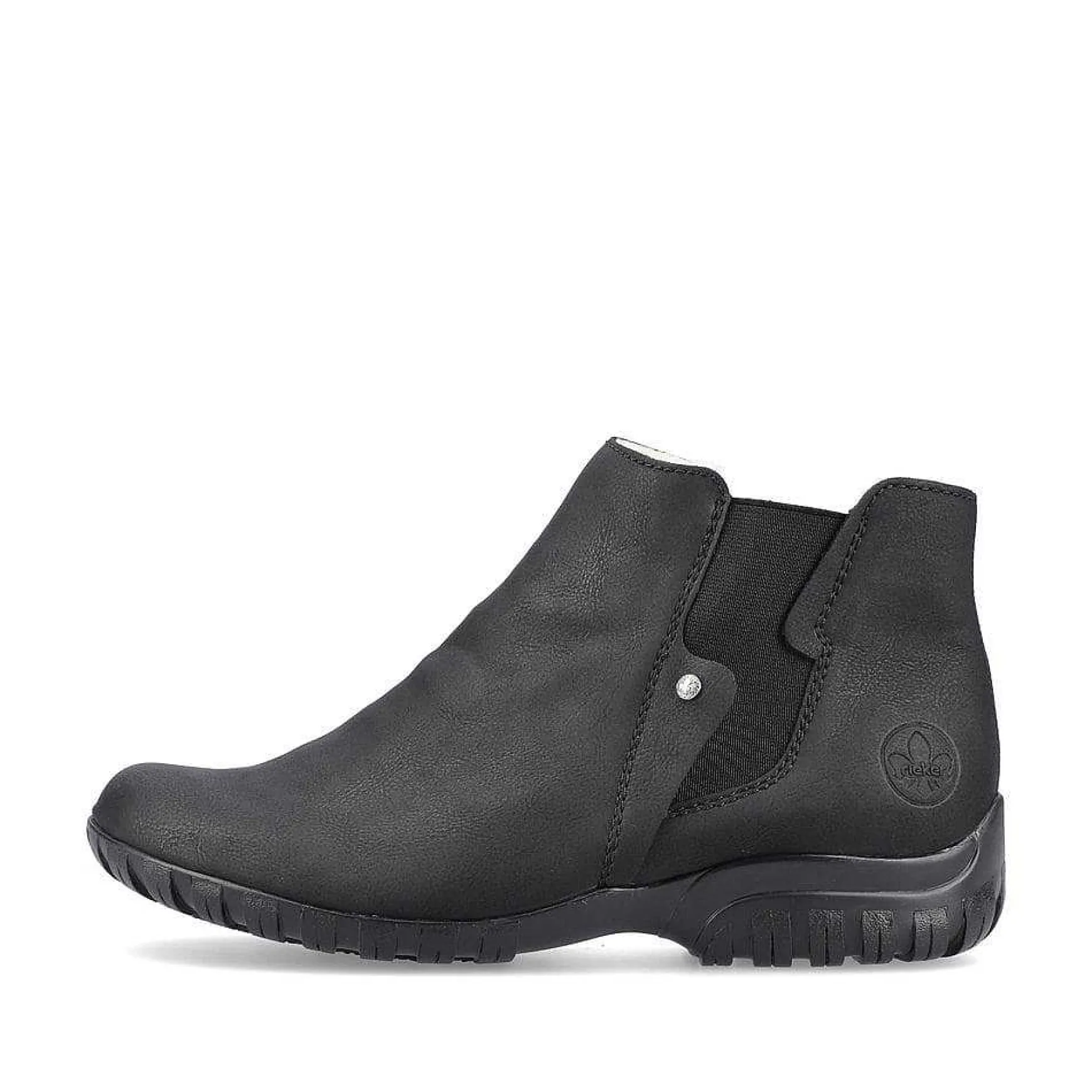 Rieker Women'S Slippers Jet Black