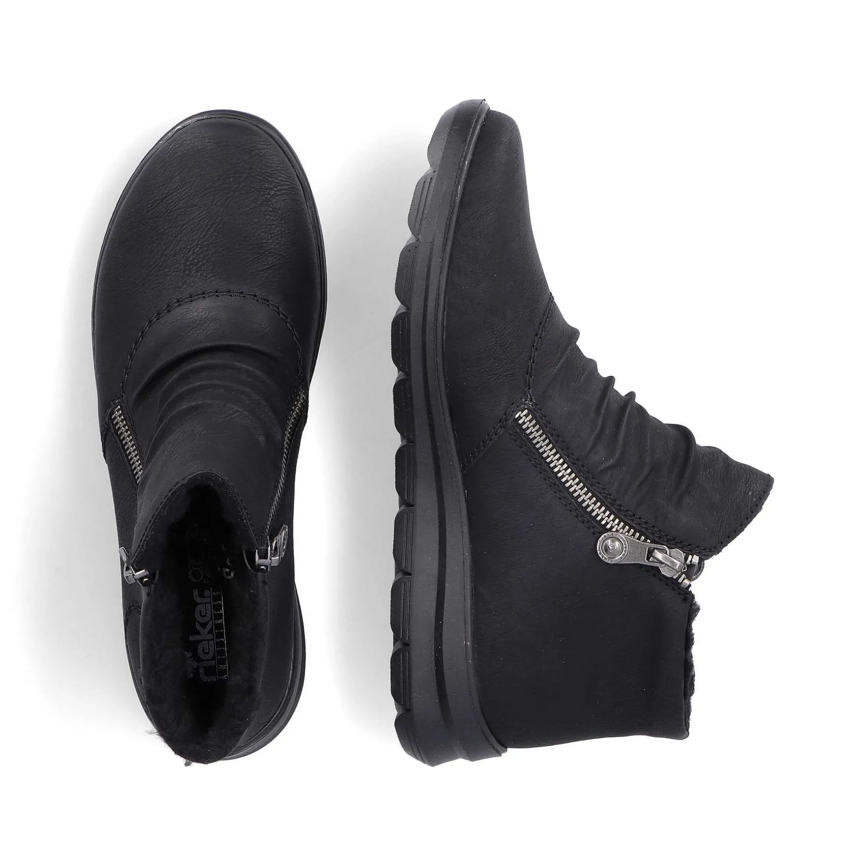 Rieker Women'S Slippers Jet Black
