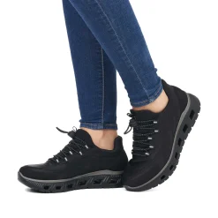 Rieker Women'S Slippers Jet Black